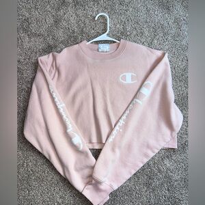 Cropped champion sweatshirt
